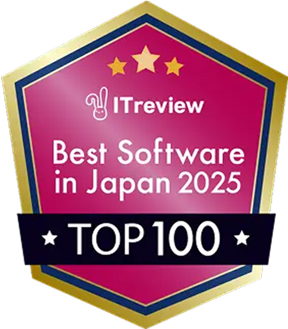 ITreview Best Software in Japan 2025 TOP100